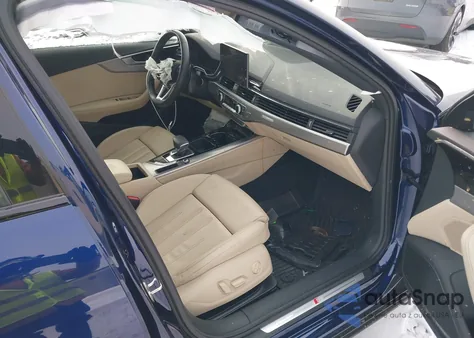 2024 Audi A4 Premium Plus 45 Tfsi S Line Quattro S Tronic from USA, damaged, VIN WAUEAAF49RN008436